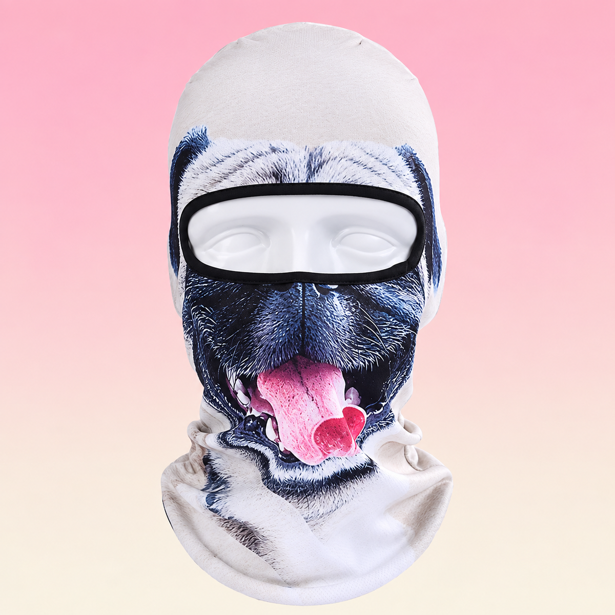 3D Cat Winter Outdoor Mask