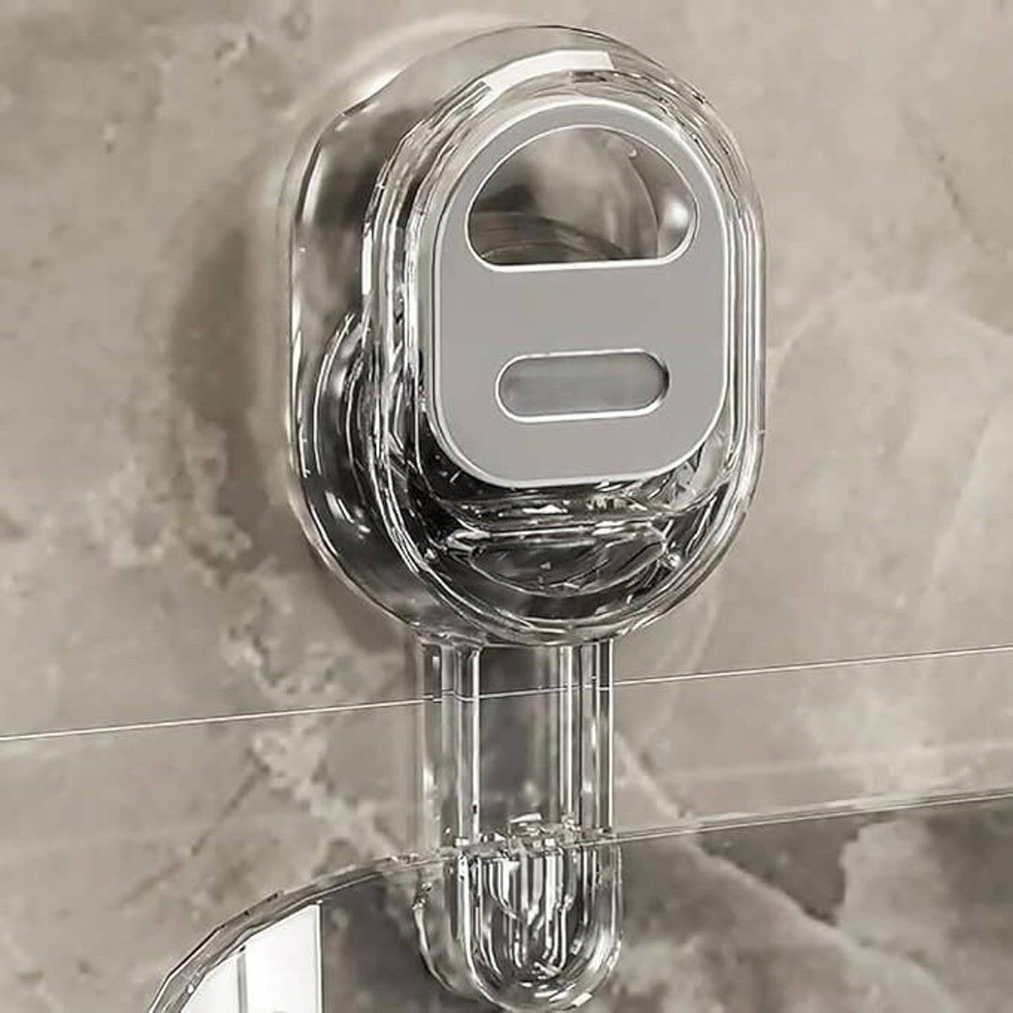 Luxurious Non Drill Bathroom Shelf Rack