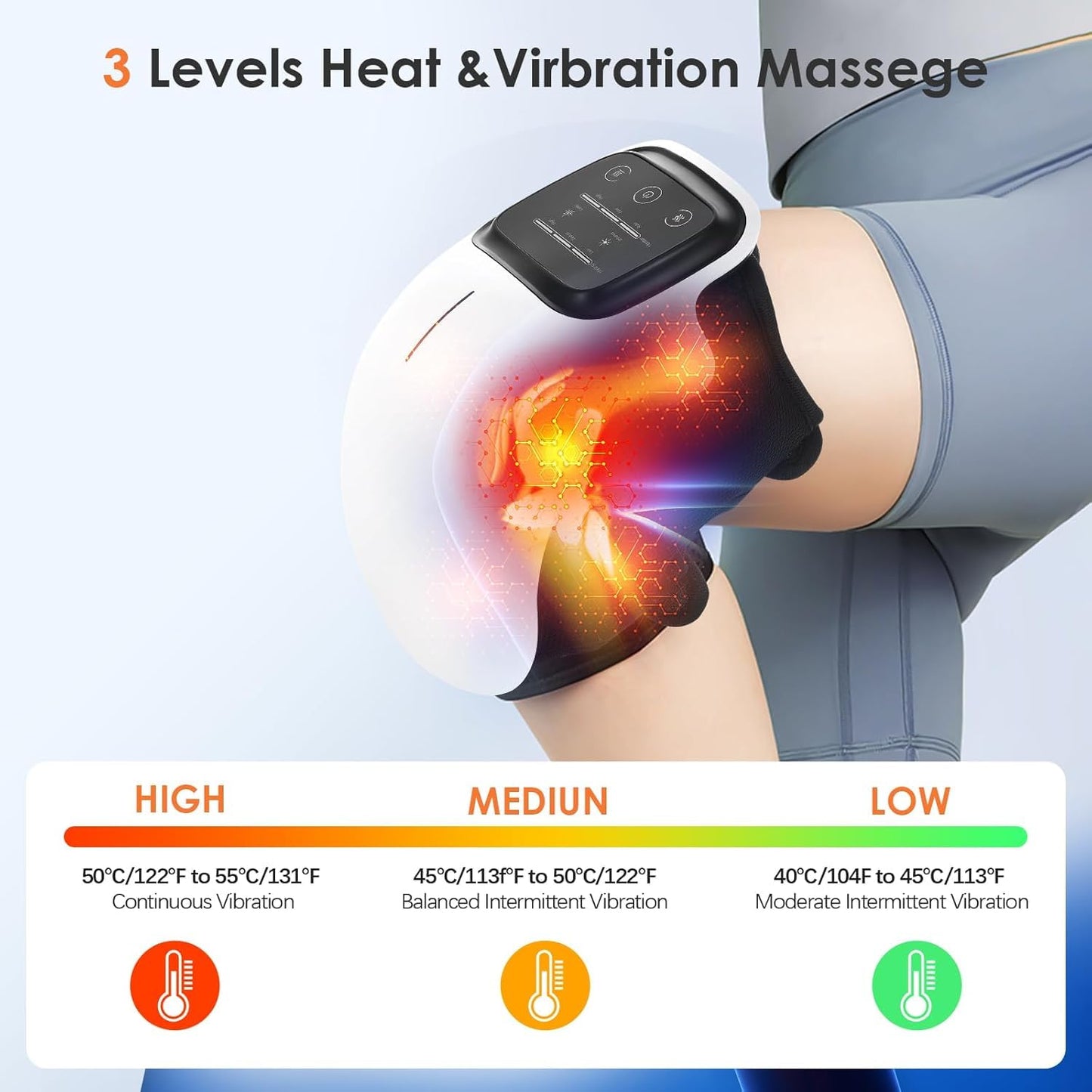 Smart Heated Knee & Joint Massager