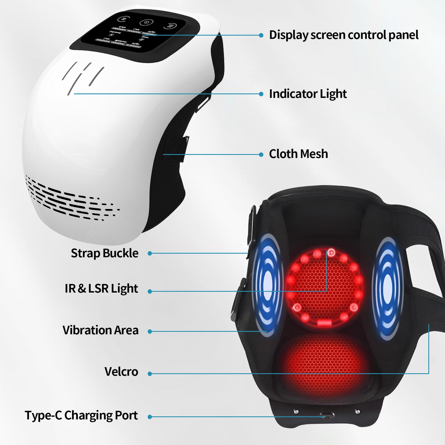Herorelic Intelligent Knee Pain Relief Massager