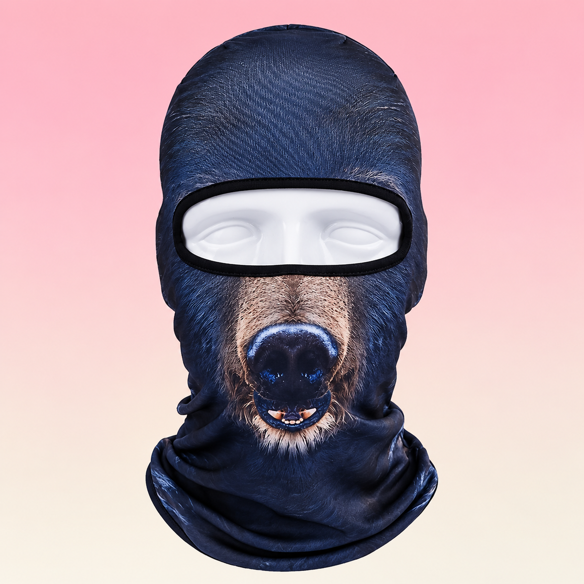 3D Cat Winter Outdoor Mask
