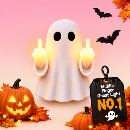 Cute Ghost Statue Holiday Night Lamp