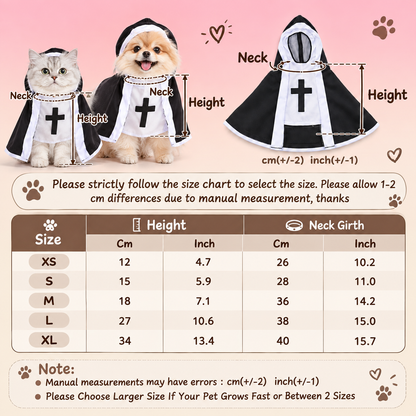 Nun Kitty Costume