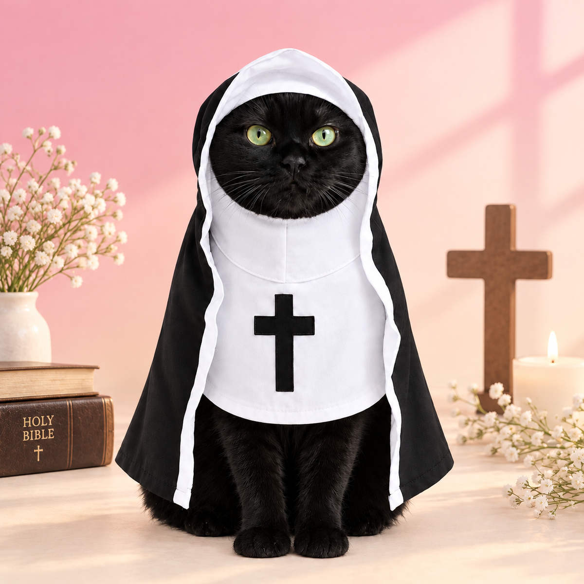 Nun Kitty Costume
